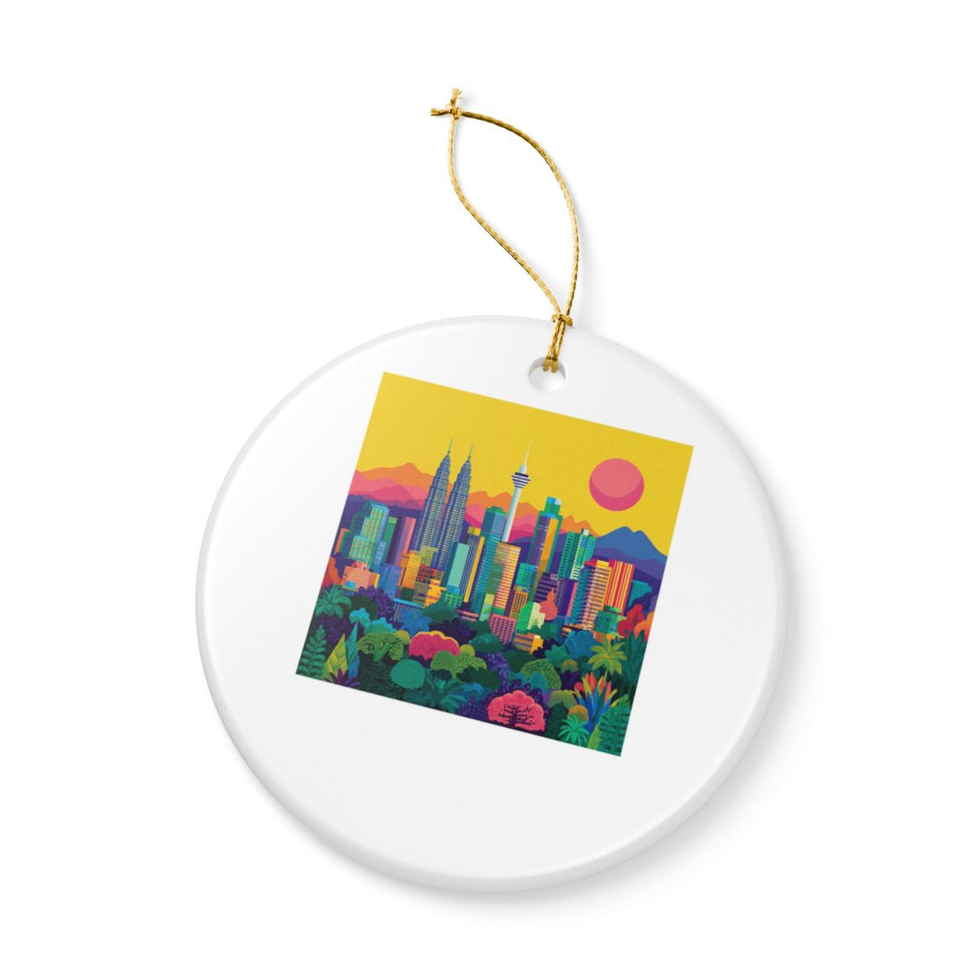 Kuala Lumpur Ornament: Unique Kuala Lumpur Souvenir, Kuala Lumpur Xmas Decor, and Authentic Kuala Lumpur Gift
