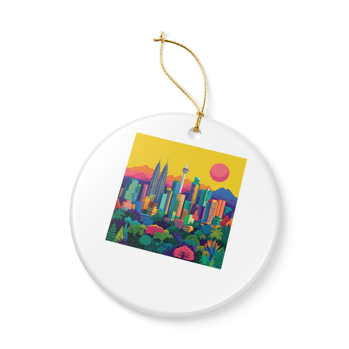 Kuala Lumpur Ornament: Unique Kuala Lumpur Souvenir, Kuala Lumpur Xmas Decor, and Authentic Kuala Lumpur Gift