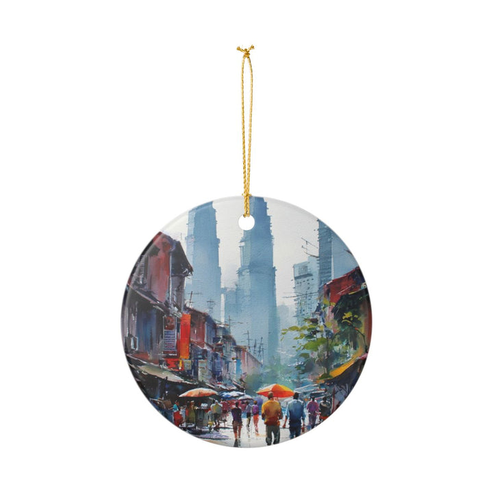 Kuala Lumpur Ornament: Unique Kuala Lumpur Souvenir, Kuala Lumpur Xmas Decor, and Authentic Kuala Lumpur Gift