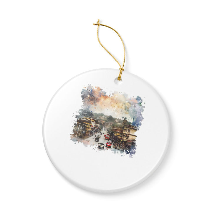 Kumasi Ghana Ornament: Unique Kumasi Ghana Souvenir, Kumasi Ghana Xmas Decor, and Authentic Kumasi Ghana Gift