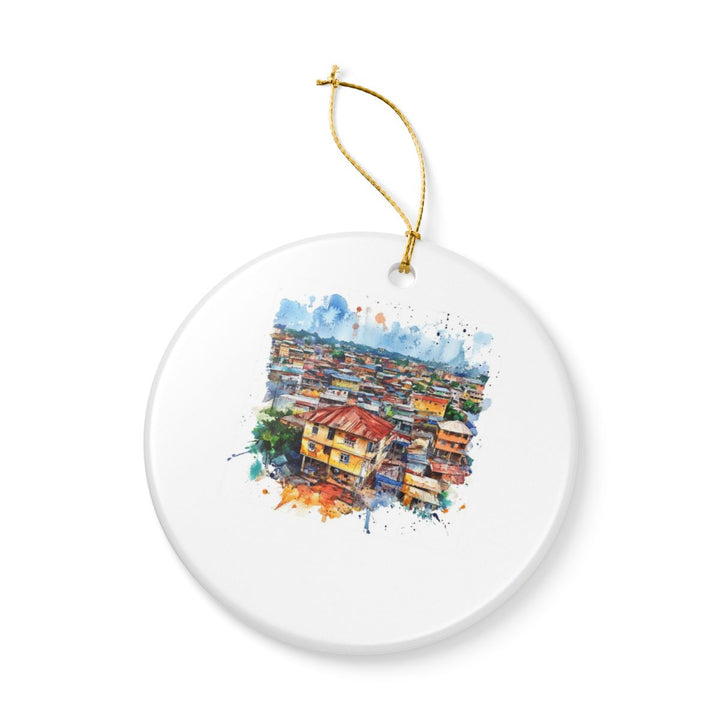 Kumasi Ghana Ornament: Unique Kumasi Ghana Souvenir, Kumasi Ghana Xmas Decor, and Authentic Kumasi Ghana Gift