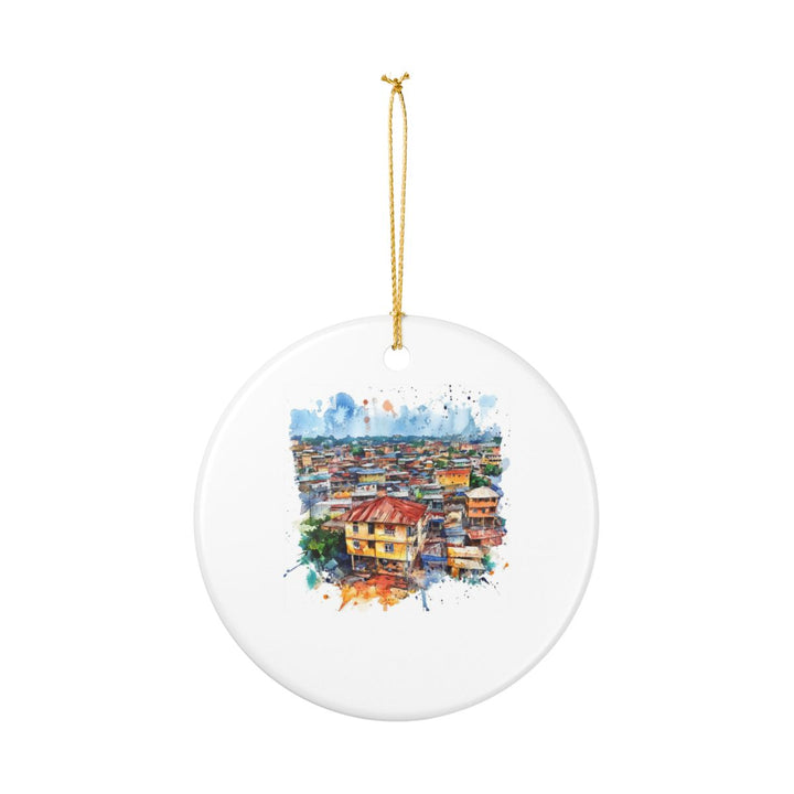 Kumasi Ghana Ornament: Unique Kumasi Ghana Souvenir, Kumasi Ghana Xmas Decor, and Authentic Kumasi Ghana Gift