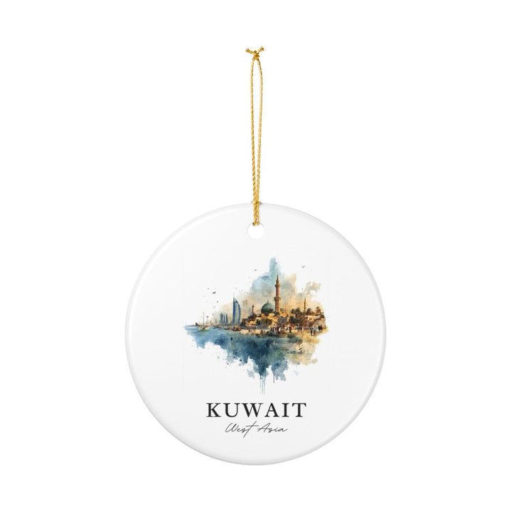 Kuwait Ornament: Unique Kuwait Souvenir, Kuwait Xmas Decor, and Authentic Kuwait Gift