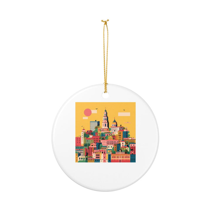 Kyiv Ukraine Ornament: Unique Kyiv Souvenir, Kyiv Ukraine Xmas Decor, and Authentic Kyiv Gift