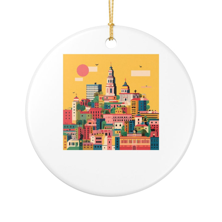 Kyiv Ukraine Ornament: Unique Kyiv Souvenir, Kyiv Ukraine Xmas Decor, and Authentic Kyiv Gift
