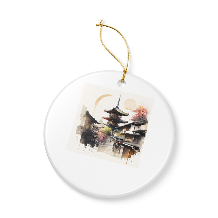 Kyoto Japan Ornament: Unique Kyoto Souvenir, Kyoto Japan Xmas Decor, and Authentic Kyoto Gift