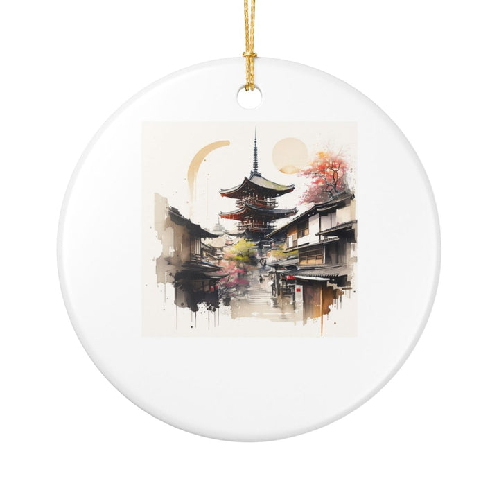 Kyoto Japan Ornament: Unique Kyoto Souvenir, Kyoto Japan Xmas Decor, and Authentic Kyoto Gift