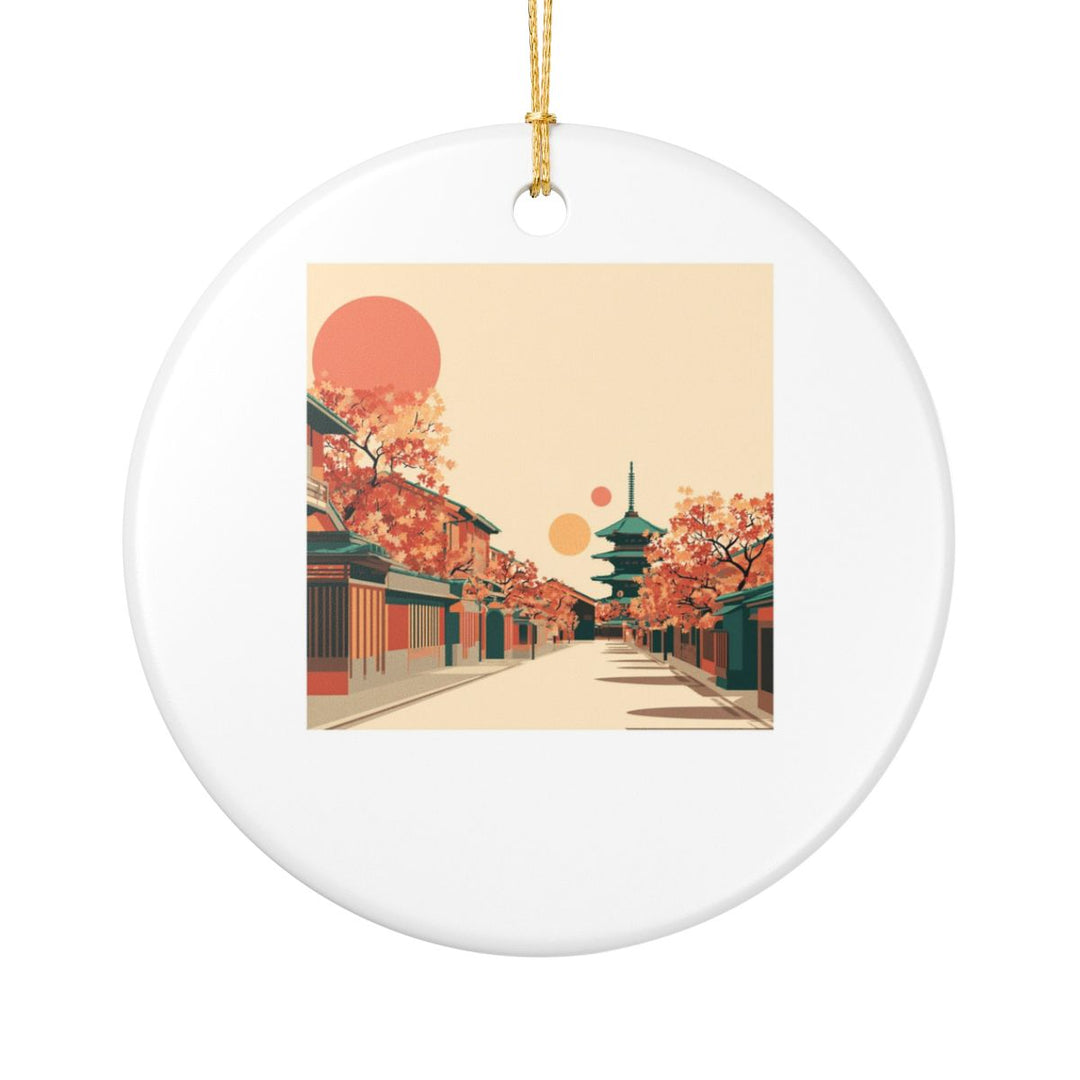 Kyoto Japan Ornament: Unique Kyoto Souvenir, Kyoto Japan Xmas Decor, and Authentic Kyoto Gift
