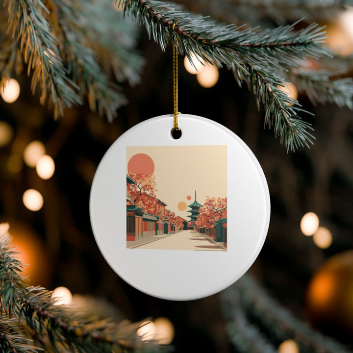 Kyoto Japan Ornament: Unique Kyoto Souvenir, Kyoto Japan Xmas Decor, and Authentic Kyoto Gift