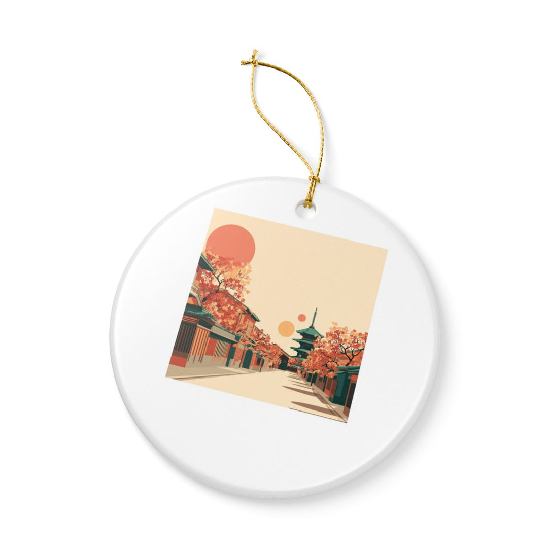 Kyoto Japan Ornament: Unique Kyoto Souvenir, Kyoto Japan Xmas Decor, and Authentic Kyoto Gift