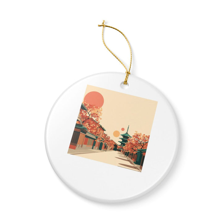 Kyoto Japan Ornament: Unique Kyoto Souvenir, Kyoto Japan Xmas Decor, and Authentic Kyoto Gift