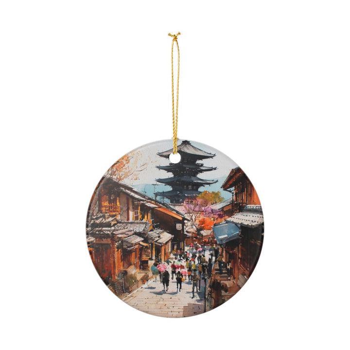 Kyoto Japan Ornament: Unique Kyoto Souvenir, Kyoto Japan Xmas Decor, and Authentic Kyoto Gift