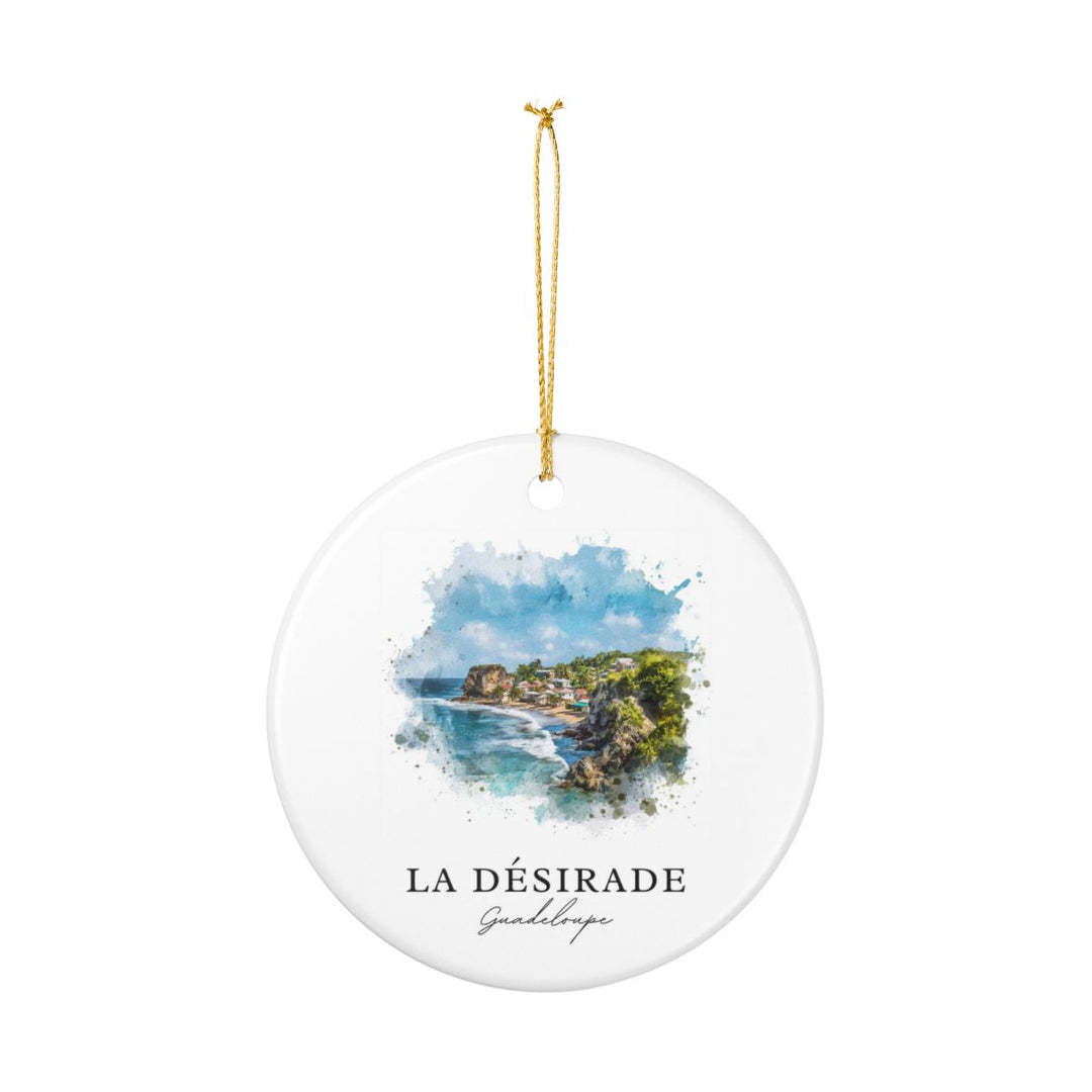 La Désirade Guadeloupe Ornament: Unique la Désirade Guadeloupe Souvenir, la Désirade Guadeloupe Xmas Decor, and Authentic la Désirade Guadeloupe Gift