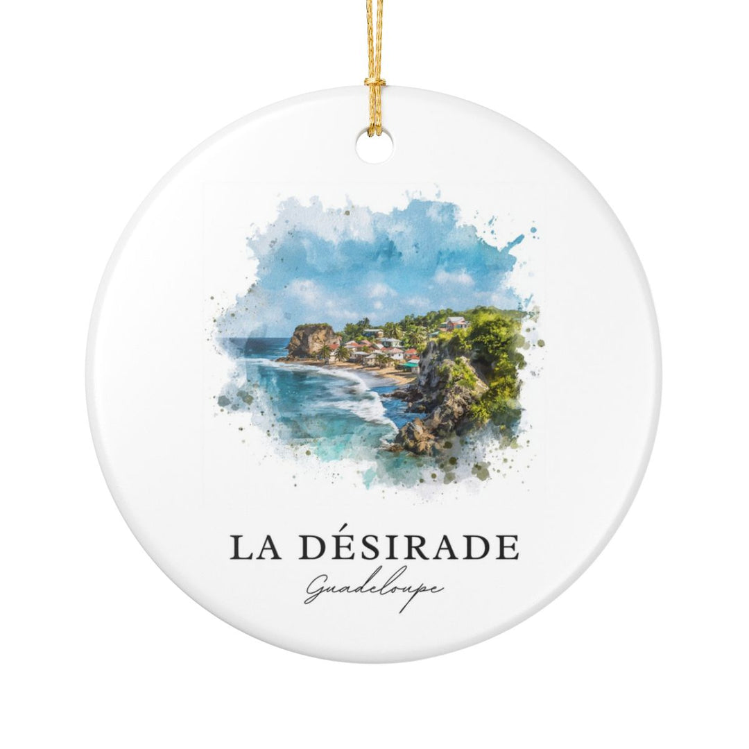 La Désirade Guadeloupe Ornament: Unique la Désirade Guadeloupe Souvenir, la Désirade Guadeloupe Xmas Decor, and Authentic la Désirade Guadeloupe Gift