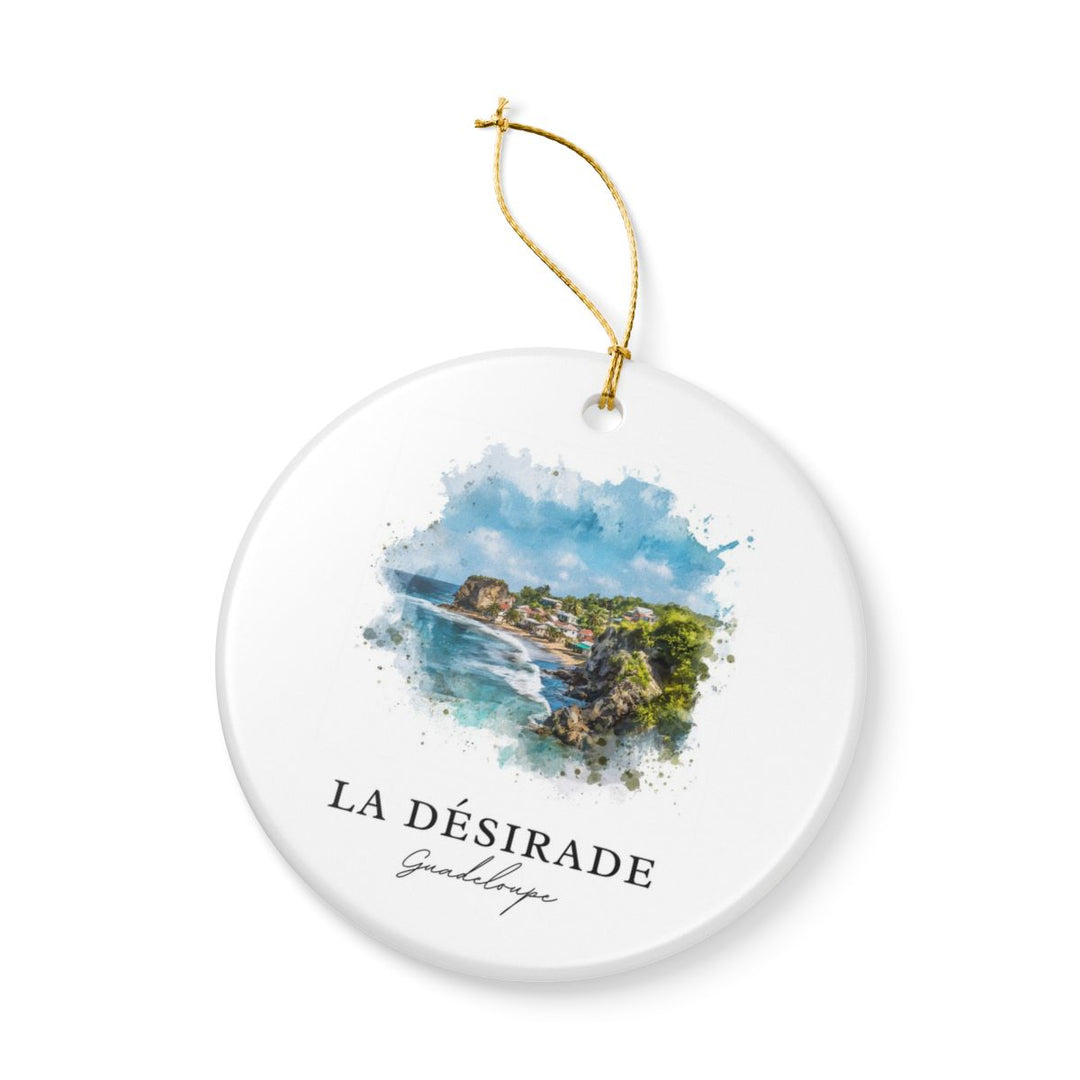 La Désirade Guadeloupe Ornament: Unique la Désirade Guadeloupe Souvenir, la Désirade Guadeloupe Xmas Decor, and Authentic la Désirade Guadeloupe Gift