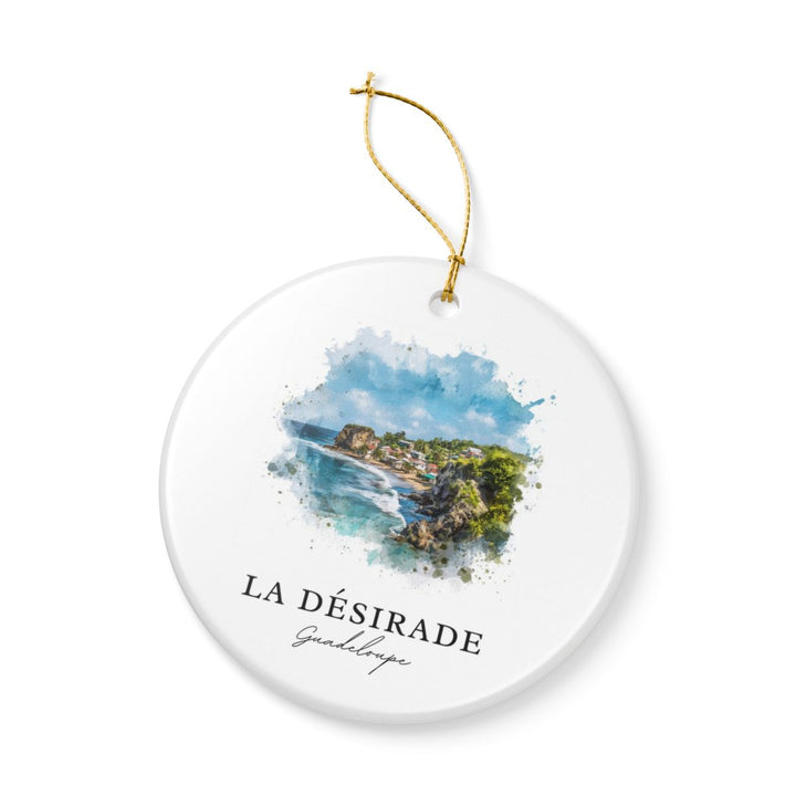 La Désirade Guadeloupe Ornament: Unique la Désirade Guadeloupe Souvenir, la Désirade Guadeloupe Xmas Decor, and Authentic la Désirade Guadeloupe Gift