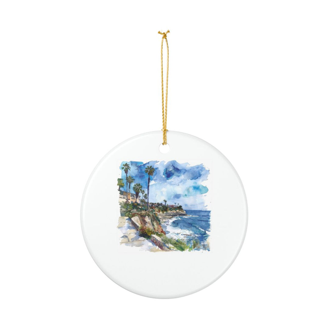 LA Jolla USA Ornament: Unique LA Jolla Souvenir, LA Jolla USA Xmas Decor, and Authentic LA Jolla Gift