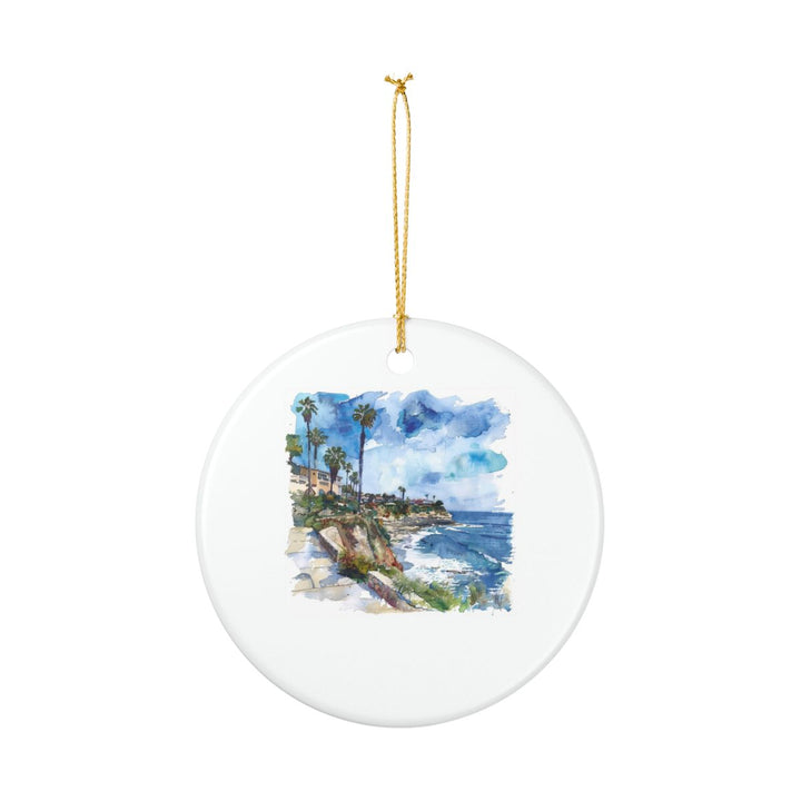 LA Jolla USA Ornament: Unique LA Jolla Souvenir, LA Jolla USA Xmas Decor, and Authentic LA Jolla Gift