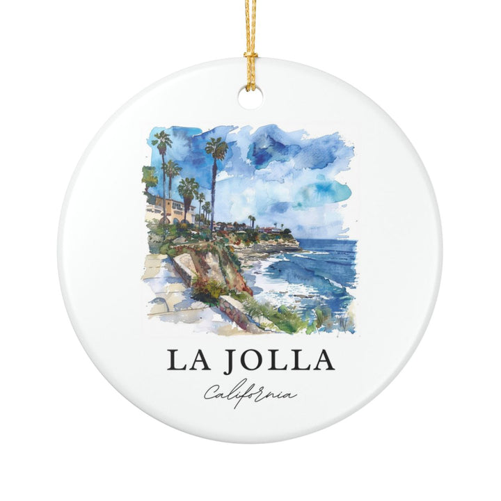 La Jolla California Ornament | Christmas Travel Souvenir Gift
