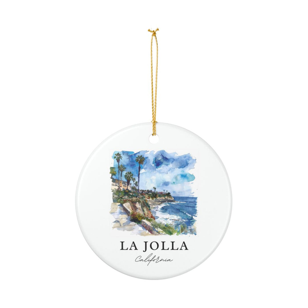 La Jolla California Ornament | Christmas Travel Souvenir Gift