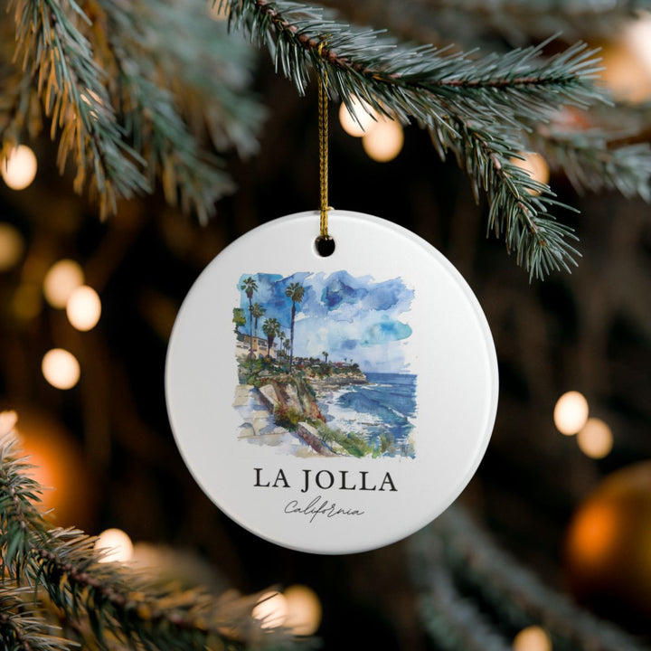 La Jolla California Ornament | Christmas Travel Souvenir Gift