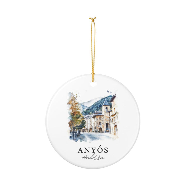 LA Massana Andorra Ornament: Unique LA Massana Souvenir, LA Massana Andorra Xmas Decor, and Authentic LA Massana Gift