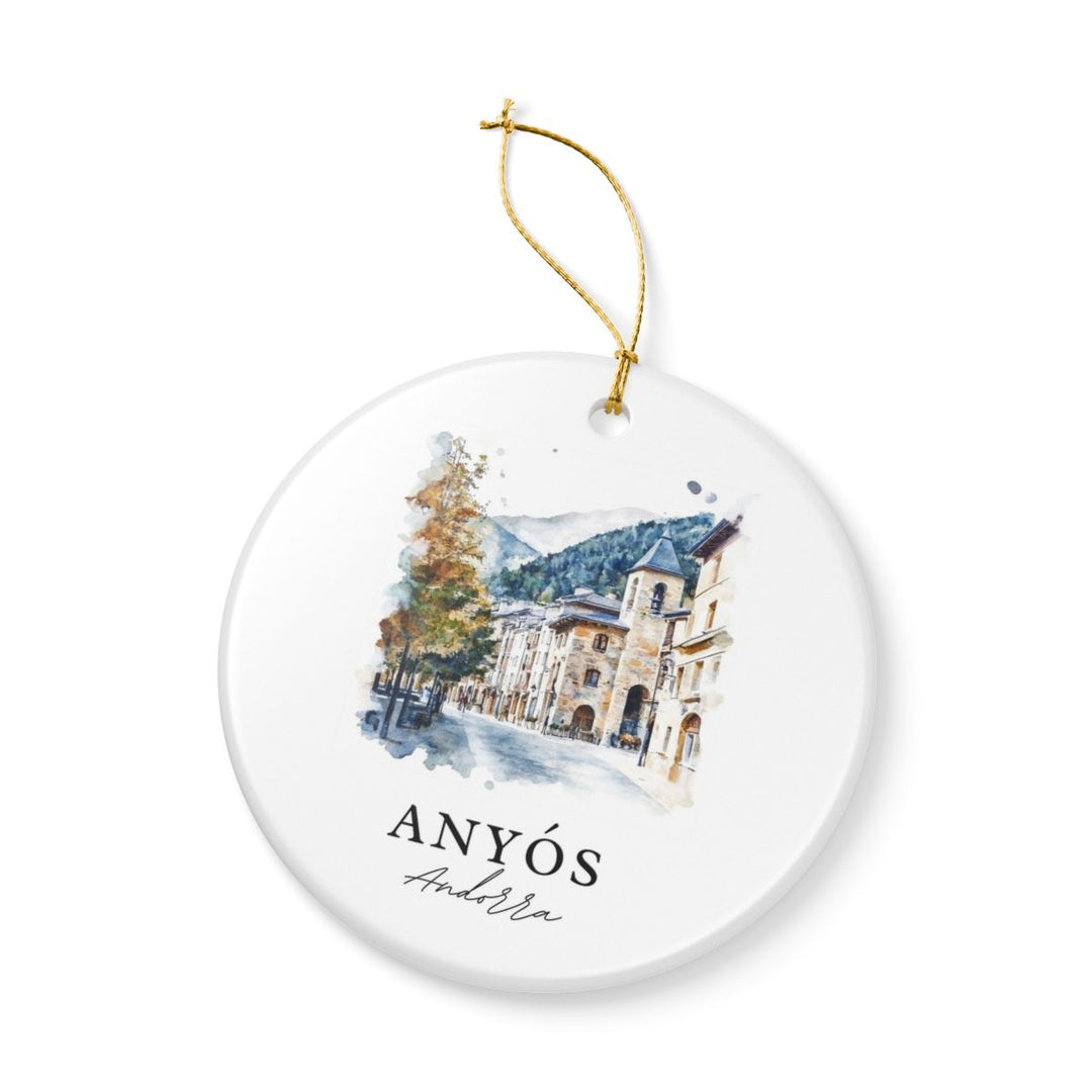 LA Massana Andorra Ornament: Unique LA Massana Souvenir, LA Massana Andorra Xmas Decor, and Authentic LA Massana Gift