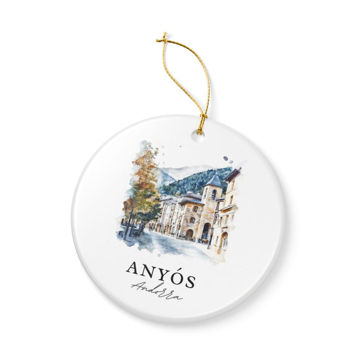 LA Massana Andorra Ornament: Unique LA Massana Souvenir, LA Massana Andorra Xmas Decor, and Authentic LA Massana Gift