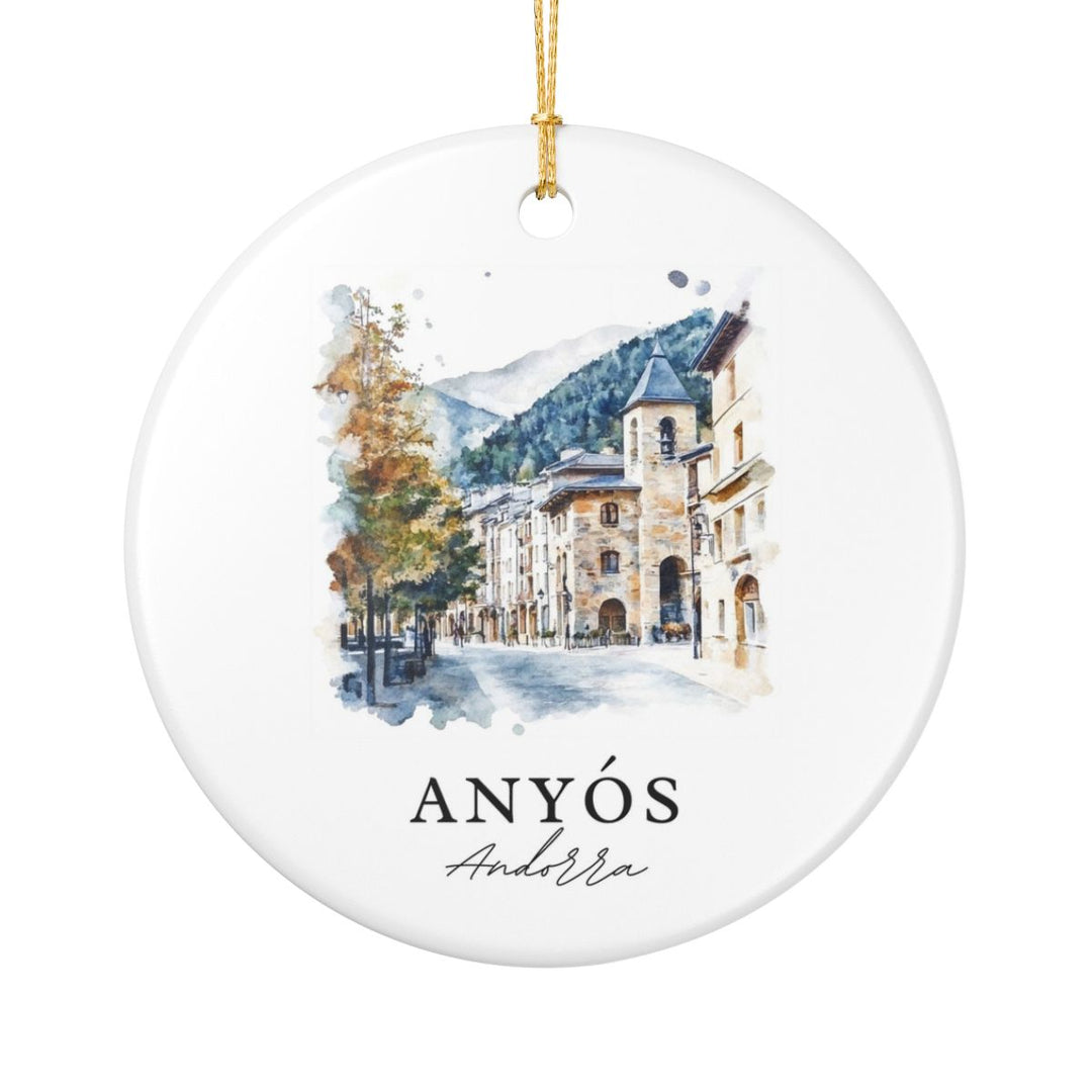 LA Massana Andorra Ornament: Unique LA Massana Souvenir, LA Massana Andorra Xmas Decor, and Authentic LA Massana Gift