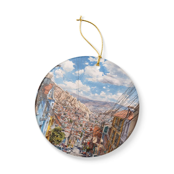 La Paz Ornament: Unique la Paz Souvenir, la Paz Xmas Decor, and Authentic la Paz Gift