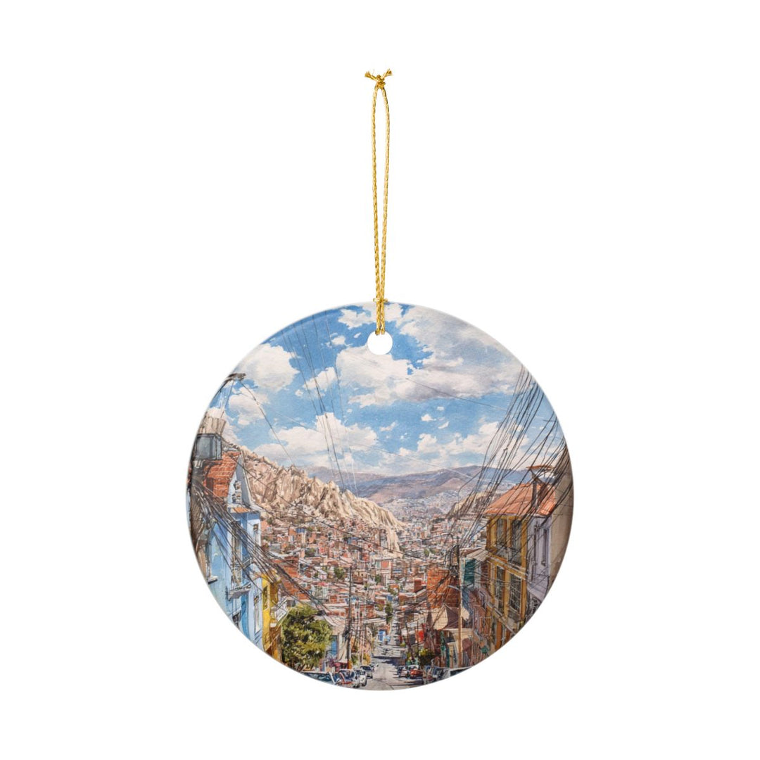 La Paz Ornament: Unique la Paz Souvenir, la Paz Xmas Decor, and Authentic la Paz Gift