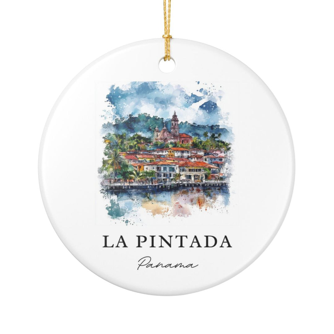 La Pintada Panama Ornament: Unique la Pintada Panama Souvenir, la Pintada Panama Xmas Decor, and Authentic la Pintada Panama Gift