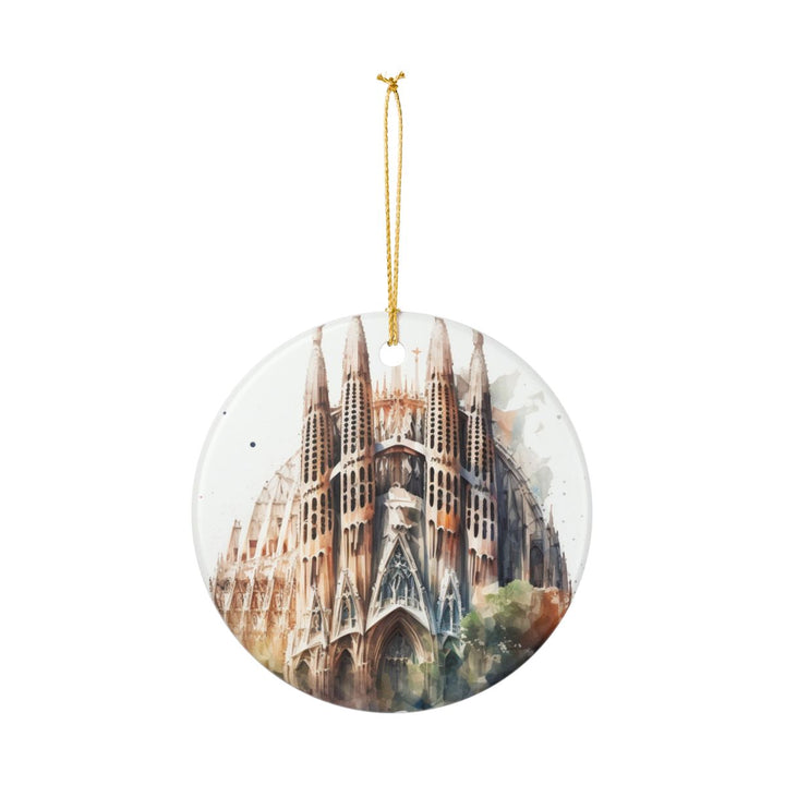 LA Sagrada Familia Barcelona Ornament: Unique LA Sagrada Familia Souvenir, LA Sagrada Familia Barcelona Xmas Decor, and Authentic LA Sagrada Familia Gift