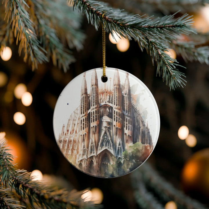LA Sagrada Familia Barcelona Ornament: Unique LA Sagrada Familia Souvenir, LA Sagrada Familia Barcelona Xmas Decor, and Authentic LA Sagrada Familia Gift