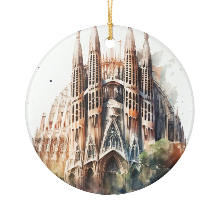 LA Sagrada Familia Barcelona Ornament: Unique LA Sagrada Familia Souvenir, LA Sagrada Familia Barcelona Xmas Decor, and Authentic LA Sagrada Familia Gift