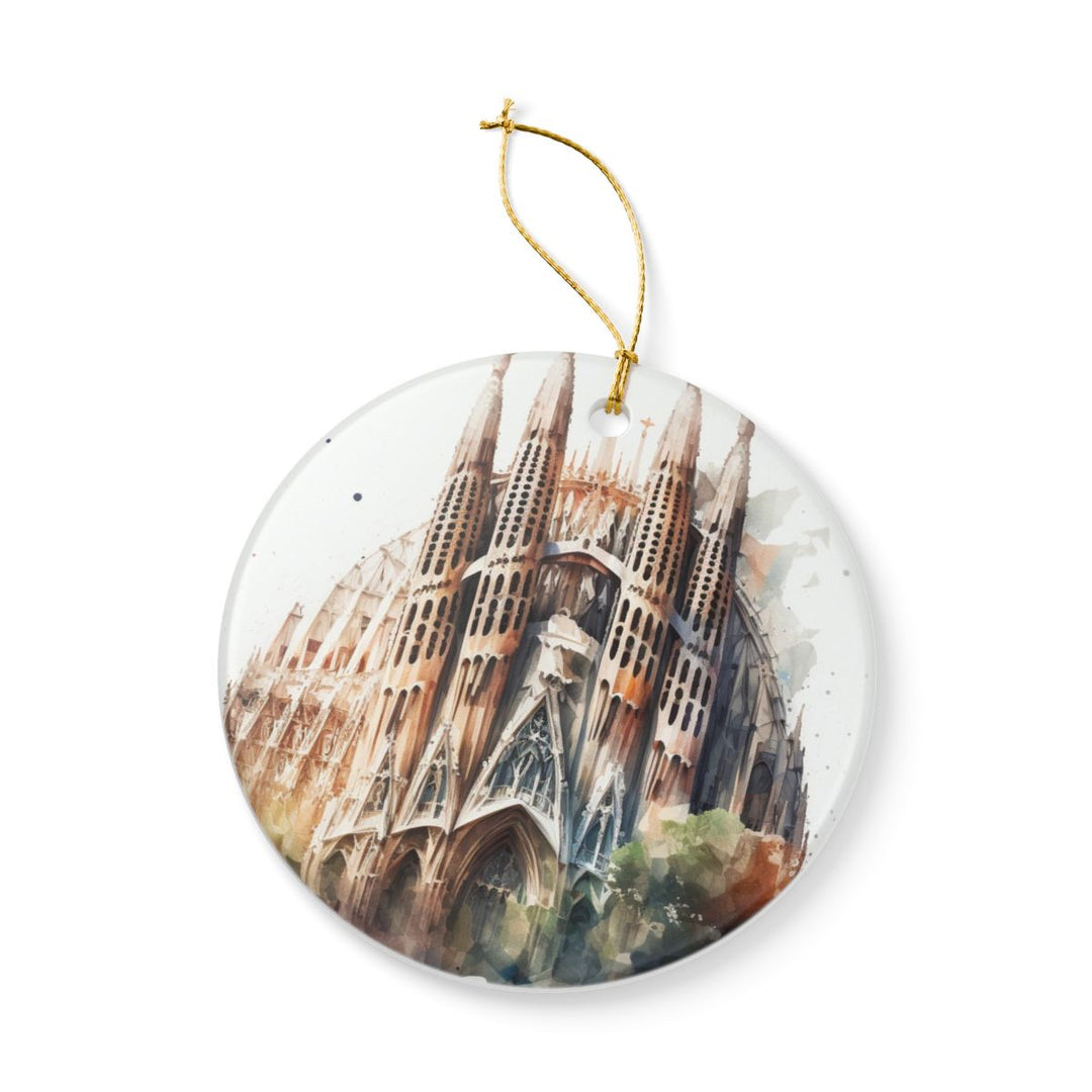 LA Sagrada Familia Barcelona Ornament: Unique LA Sagrada Familia Souvenir, LA Sagrada Familia Barcelona Xmas Decor, and Authentic LA Sagrada Familia Gift