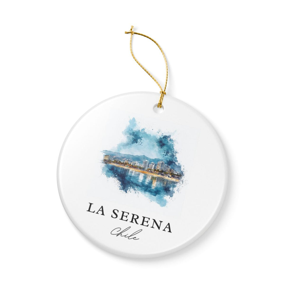 La Serena Chile Ornament: Unique La Serena Souvenir, La Serena Chile Xmas Decor, and Authentic La Serena Gift
