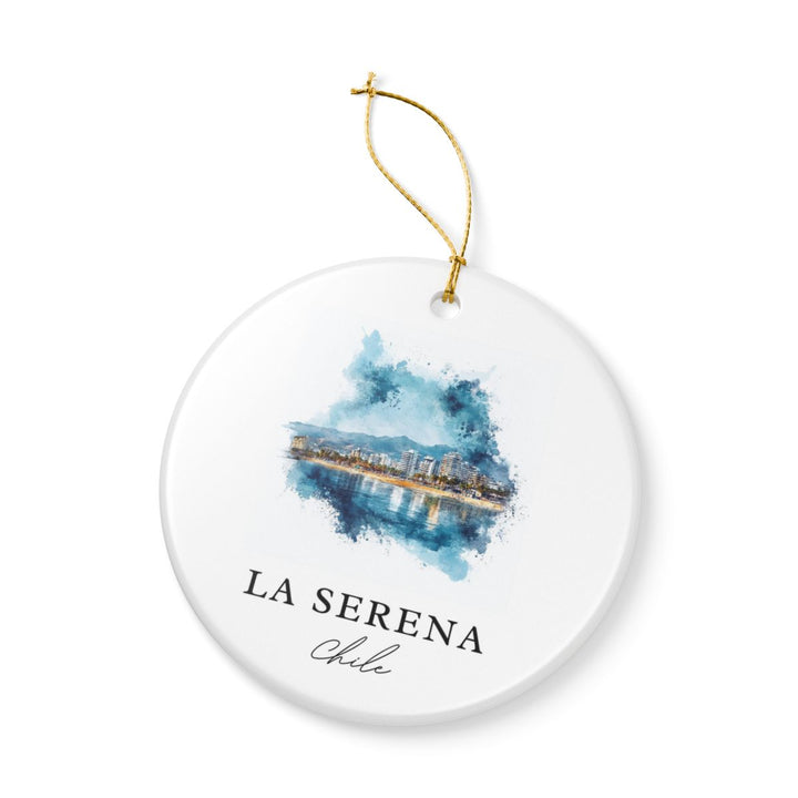 La Serena Chile Ornament: Unique La Serena Souvenir, La Serena Chile Xmas Decor, and Authentic La Serena Gift