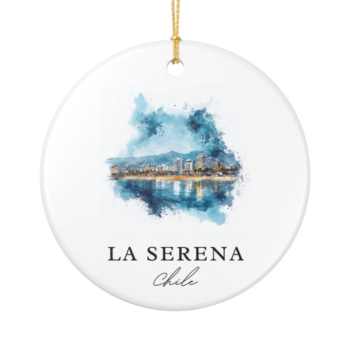 La Serena Chile Ornament: Unique La Serena Souvenir, La Serena Chile Xmas Decor, and Authentic La Serena Gift
