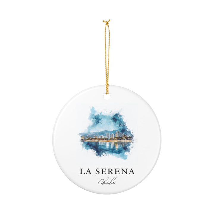 La Serena Chile Ornament: Unique La Serena Souvenir, La Serena Chile Xmas Decor, and Authentic La Serena Gift