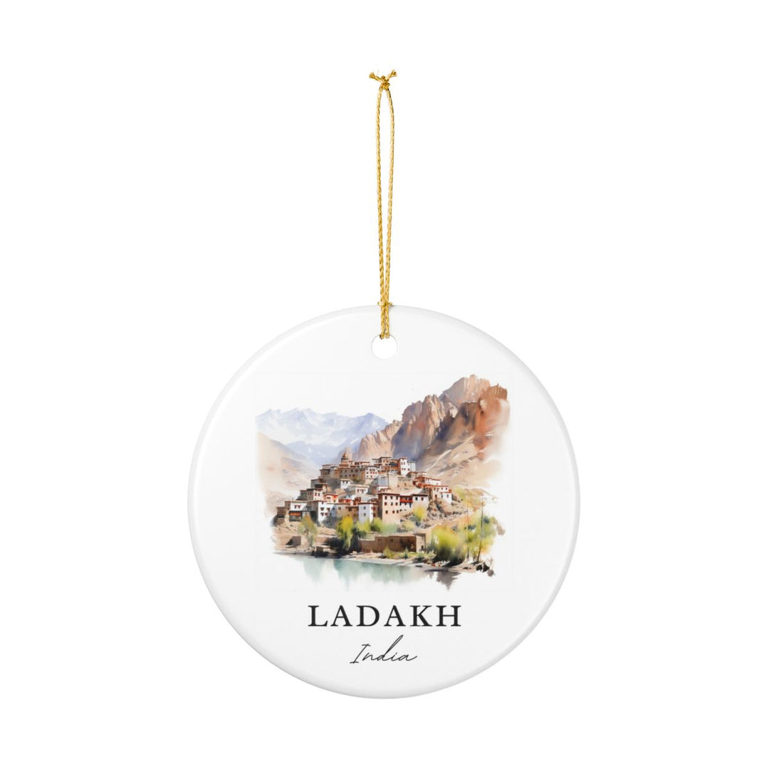 Ladakh India Ornament: Unique Ladakh Souvenir, Ladakh India Xmas Decor, and Authentic Ladakh Gift