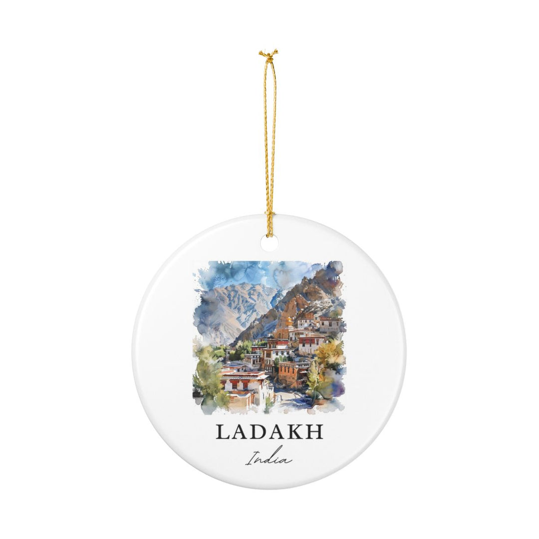Ladakh India Ornament: Unique Ladakh Souvenir, Ladakh India Xmas Decor, and Authentic Ladakh Gift