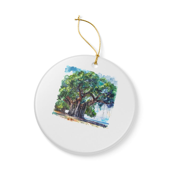 Lahaina Maui Ornament: Unique Lahaina Souvenir, Lahaina Maui Xmas Decor, and Authentic Lahaina Gift