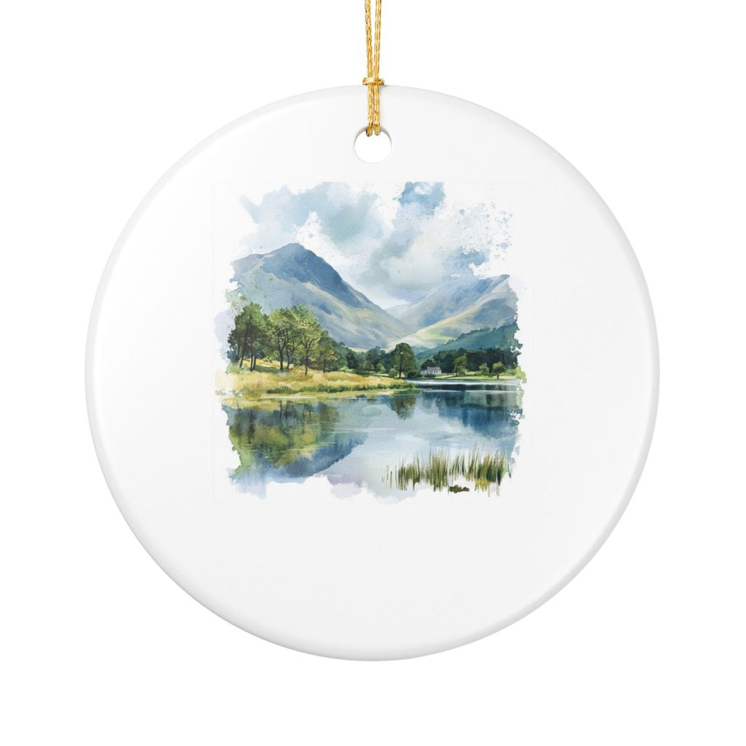 Lake District Ornament: Unique Lake District Souvenir, Lake District Xmas Decor, and Authentic Lake District Gift