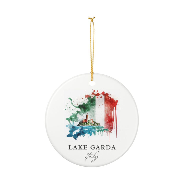 Lake Garda Ornament: Unique Lake Garda Souvenir, Lake Garda Xmas Decor, and Authentic Lake Garda Gift