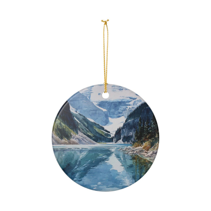 Lake Louise Canada Ornament: Unique Lake Louise Canada Souvenir, Lake Louise Canada Xmas Decor, and Authentic Lake Louise Canada Gift