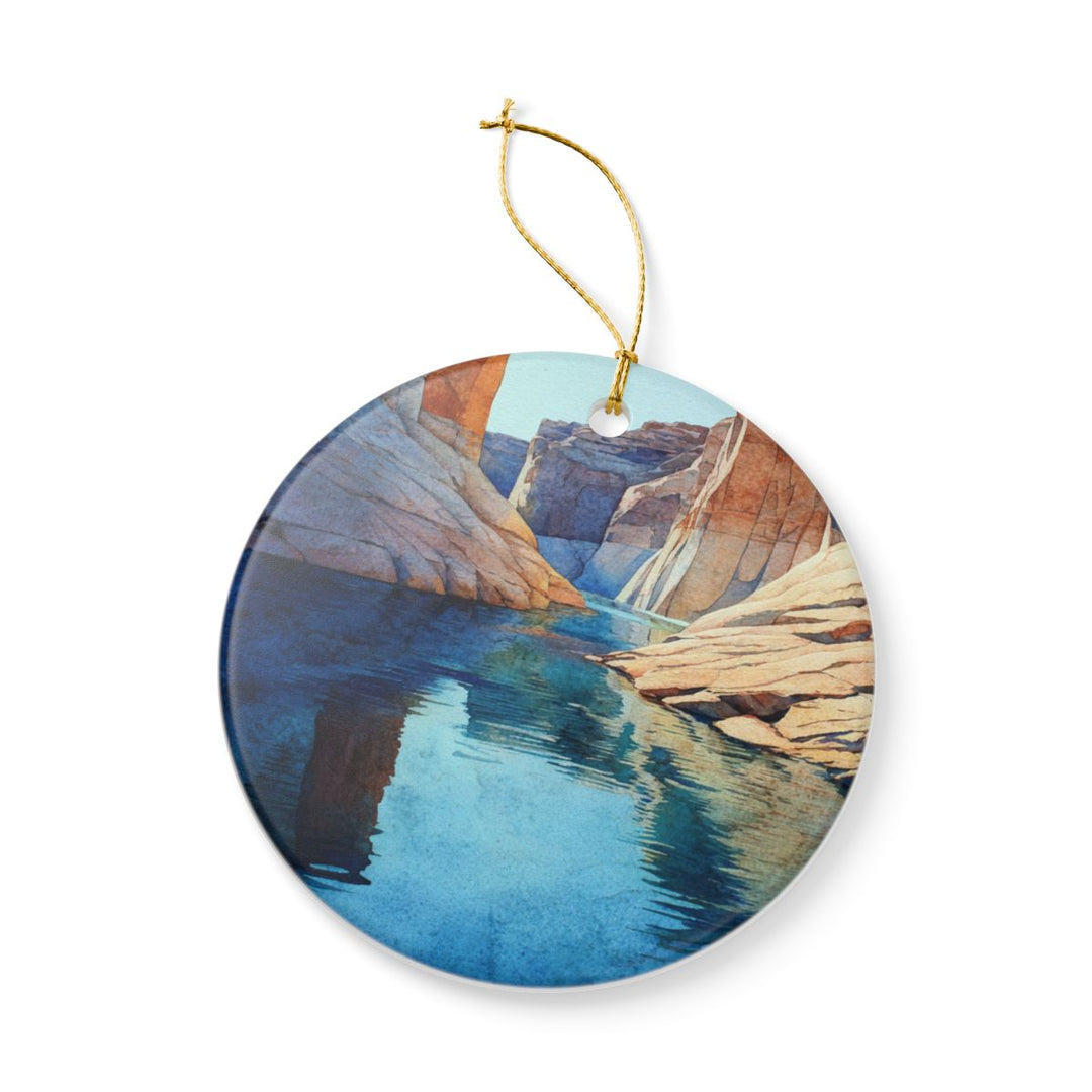 Lake Powell Arizona Ornament: Unique Lake Powell Souvenir, Lake Powell Arizona Xmas Decor, and Authentic Lake Powell Gift