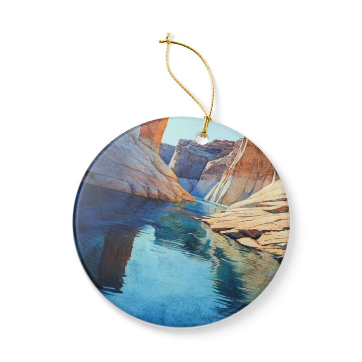 Lake Powell Arizona Ornament: Unique Lake Powell Souvenir, Lake Powell Arizona Xmas Decor, and Authentic Lake Powell Gift