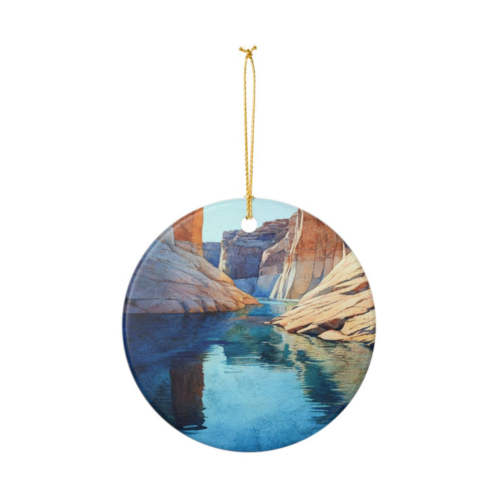 Lake Powell Arizona Ornament: Unique Lake Powell Souvenir, Lake Powell Arizona Xmas Decor, and Authentic Lake Powell Gift