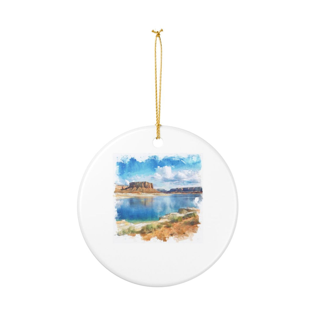 Lake Powell Arizona Ornament: Unique Lake Powell Souvenir, Lake Powell Arizona Xmas Decor, and Authentic Lake Powell Gift